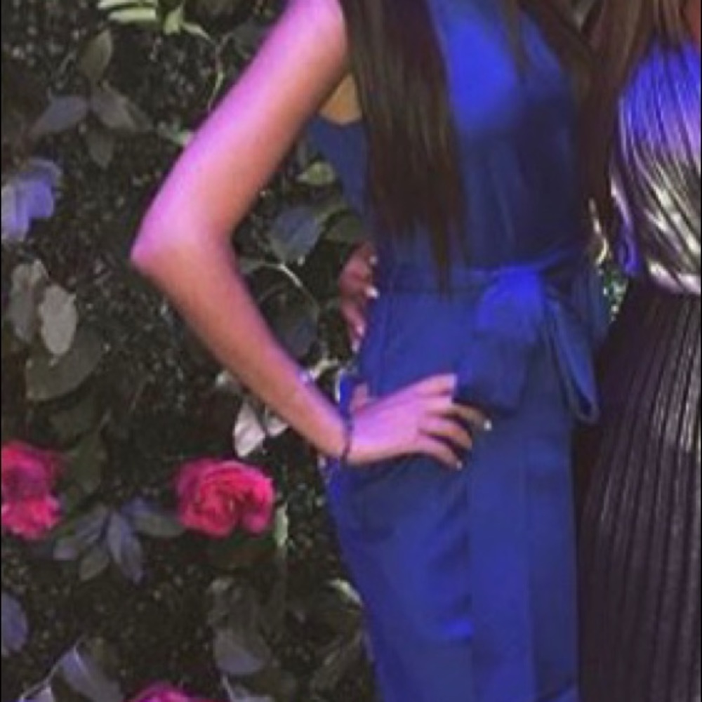 Blue ted baker dress